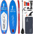 In Stock H2O Brand 10'6'' Inflatable Stand up Paddle Board (SUP) CE Certified 150kg Max Weight Full Accessories for Water Sports