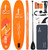 H2O 10'6'' Inflatable Stand up Paddle Board (SUP) with CE Certification 150kg Max Weight & Full Accessories