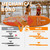 H2O 10'6'' Inflatable Stand up Paddle Board (SUP) with CE Certification 150kg Max Weight & Full Accessories