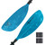 Sup Stand up Paddle Board Accessories Fiberglass Shaft Paddle Surfboard Oar Accessory 3 Section Stand up Paddle