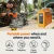 100W Portable Power Station 76.8Wh Solar Power Generator Outdoor Camping With Solar Panel Power Bank 24000mAh LED For Camping