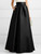 ZANZEA Bohemian Women Satin Silk Black Long Skirts Elegant Solid A-Line Party Jupes Femme Waist Zipper Oversized Casual Dresses