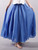 Women's Elegant High Waist Linen Maxi Skirt 2024 Summer Ladies Casual Elastic Waist 2 Layers Skirts saia feminina