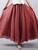 Women's Elegant High Waist Linen Maxi Skirt 2024 Summer Ladies Casual Elastic Waist 2 Layers Skirts saia feminina