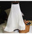 Womens Chic Pleated Swing Long Skirt with Liner Korean Fashion Kawaii Elastic High Waist OL Chiffon Shirring Mermaid Skirts K77