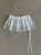 Plus size Spring All-Match French Lace Strap Design Fashion Pleated Skirt Fart Curtain Skirt Ruffle Trim Belted A- Line Skirt