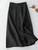 ZANZEA  Elegant Cotton Midi Skirts Casual Button Up A-line Skirt Women High Waist Jupe 2024 Summer Solid Temperament Falda Mujer