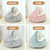 Long Plush Pet Bed Cat Bed Round Kitty Mat Sofa Soft Warm Pet Basket for Cats Nest Pet Cushion Cat Products