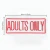Adults Only Neon Sign Adutls Only Neon Signs for Wall Decor, Adult Only LED Light Sign for Bedroom Game Bar Man Cave Hotel Party