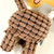Dog Sounding Toy Molar Training Decompress Interactive Bite Resistant Donkey Shape Plush Toys Pet Dog Supplies