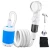 Portable Rechargeable Outdoor Shower Handheld Compact Design Gentle Shower Stream for Dog Bathing Car Washing Flower Watering