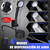 Portable Camping Shower, [Temperature Display] 6000mAh Rechargeable Camper Shower, Dual Speed Mode, Electric Shower for Hiking