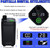 Portable Camping Shower, [Temperature Display] 6000mAh Rechargeable Camper Shower, Dual Speed Mode, Electric Shower for Hiking