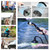 Portable Camping Shower Rechargeable with Intelligent Digital Display IPX7 Outdoor Camp Pump for Hiking Travel Car Pet