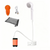 Portable Camping Shower Rechargeable with Intelligent Digital Display IPX7 Outdoor Camp Pump for Hiking Travel Car Pet