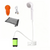 Portable Camping Shower Rechargeable with Intelligent Digital Display IPX7 Outdoor Camp Pump for Hiking Travel Car Pet