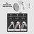 Portable Travel Filtered Shower Head | 3-Function Compact Universal | For Hotel, Business Trips | Small Shower Accessory