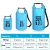 Dry Bag Waterproof 500D, Roll Top Floating Dry Sack for Kayaking Boating Rafting Beach, Outdoor Camping Swimming Gear Storage