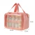 Dry wet separation sports swimming storage bag portable fitness bag, transparent waterproof pouch cosmetics organizer travel bag