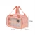 Dry wet separation sports swimming storage bag portable fitness bag, transparent waterproof pouch cosmetics organizer travel bag
