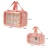 Dry wet separation sports swimming storage bag portable fitness bag, transparent waterproof pouch cosmetics organizer travel bag