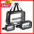 Dry-wet separation double transparent PU makeup bag portable washing bag cosmetic storage bag travel fitness swimming essentials