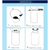 1Pc 5L/10L/20L/40L/70L Waterproof Dry Bag Ultra Lightweight Airtight Bags Roll Top Drybags for Camping Kayaking Swimming Rafting