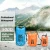 Heavy Duty Outdoor Dry Bag 500D Waterproof Dry Sack for Rafting Kayaking Canyoning Boating,Floating  Swimming Beach Camping Gear