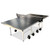Good stability, waterproof table tennis table, outdoor folding outdoor table tennis table