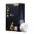 TUTTLE New Material ABS Plastic Ping Pong Balls T40+ ITTF Approved 3 Star Table Tennis Balls for Professional Training 6 PCS/BOX