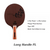 Table Tennis Blade Racket Pure Black Carbon Wood Allround  Integrated Molding Pingpong Base Board for Attack  for Player Train