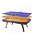 Style Pool Table 7ft 8ft 9ft Billiards with Dining Top and Table Tennis 3 in 1 with Bench for House