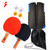 Good Price Portable Retractable Table Tennis Racket Set Customs Ping Pong Racket Paddle case and Table Tennis Net