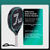 3K/12k Carbon Fiber Padel Racket Pure Carbon Cage Beach Tennis Portable Lightweight Durable