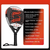 3K/12k Carbon Fiber Padel Racket Pure Carbon Cage Beach Tennis Portable Lightweight Durable