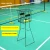 Portable Easy-to-Set-Up Wheeled Iron No-Bending Ball Picker for Tennis and Pickleball Storage Cart