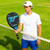 Aerodynamic 360 Spin Portable Lightweight Padel Racket-2025 Model with Full 24K Carbon Fiber Face Beach Tennis