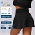 2024 New Anti Light  Two Piece High Waist Sports Short Skirt Half Length Tennis and Badminton Breathable Fitness Skirt