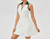 YIYI New Women's Golf Polo Dress Tennis Sleeveless Zip up Lightweight Quick Dry Moisture Wicking Athletic Sports Workout Dress