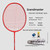 Badminton Racket Competition-Grade Master 4U Tournament-Specific Hard High-Pound Reinforced Carbon-Fiber Single Racket 82g G5