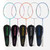 Customized Full Carbon Fiber Professional Badminton Racquet Hard/Soft PU Grip Graphite Shaft Light Design DECOQ M9000 Outdoor