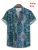 Hawaii Shirts For Men 3D Graphic Short-sleeved T-shirt Casual Lapel Buttons Male Tops Summer Oversized Bohemian Man Tees