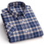 High Quality Summer Plaid Shirts For Men Short Sleeve Leisure 100% Pure Cotton Oxford Buttoned Stripe Formal Street Clothing
