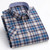 High Quality Summer Plaid Shirts For Men Short Sleeve Leisure 100% Pure Cotton Oxford Buttoned Stripe Formal Street Clothing