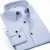 Plus Large Size 8XL 7XL 6XL 5XL 4XL Social Dress Shirts Mens Business Casual Long Sleeved Shirt Classic Striped Male Purple Blue