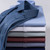 4XL Bamboo Fiber Blue Work White Shirt for Man Long Sleeve Office Business Anti-wrinkle Non-iron Men Shirts Long Sleeve Casual