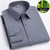 4XL Bamboo Fiber Blue Work White Shirt for Man Long Sleeve Office Business Anti-wrinkle Non-iron Men Shirts Long Sleeve Casual