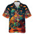 Hippie Music Graphic Beach Shirts For Men Hip Hop Rock Singer Lapel Blouse Casual Streetwear Short Sleeve Male Button Tops