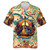 Hippie Music Graphic Beach Shirts For Men Hip Hop Rock Singer Lapel Blouse Casual Streetwear Short Sleeve Male Button Tops