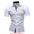 Men's Casual Business Short-Sleeved Shirt Hawaii Men's Party Fashionable Short-Sleeved Solid Color Button-Up Shirt XS-5XL
